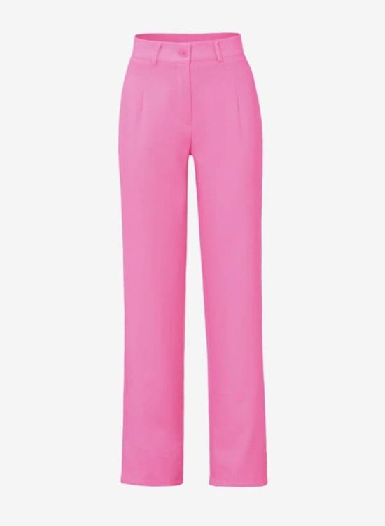 Roze pantalon loose fit