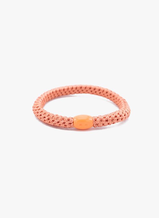 Haarelastiek armband oranje