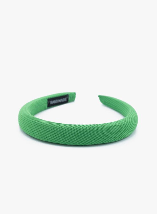 Haarband striped green