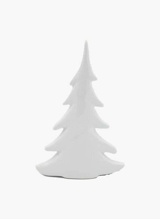 Ornament kerstboom wit