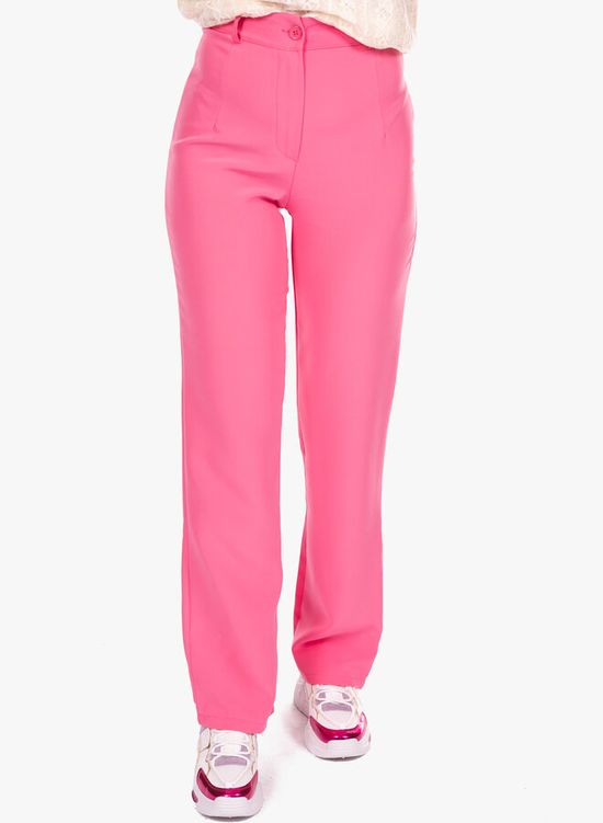 Pantalon loose fit roze