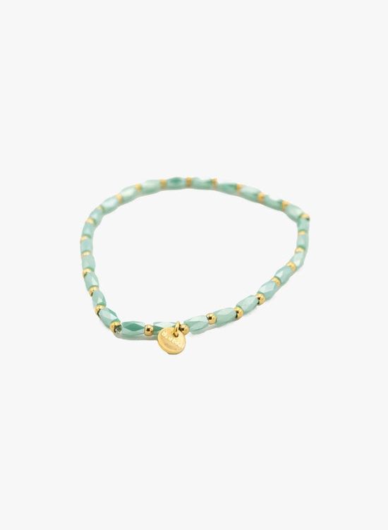 Kralenarmband turquoise Els