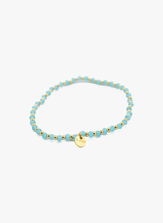 Kralenarmband turquoise Fenna