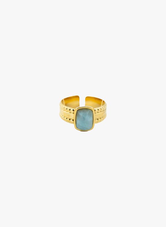 Ring turquoise steen Kirsten