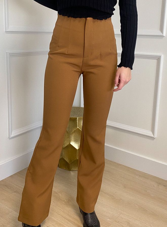 Pantalon classy bruin