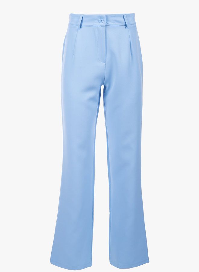Pantalon loose fit licht blauw